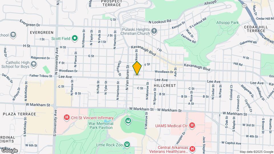 4920 Lee Ave Map and Location Details