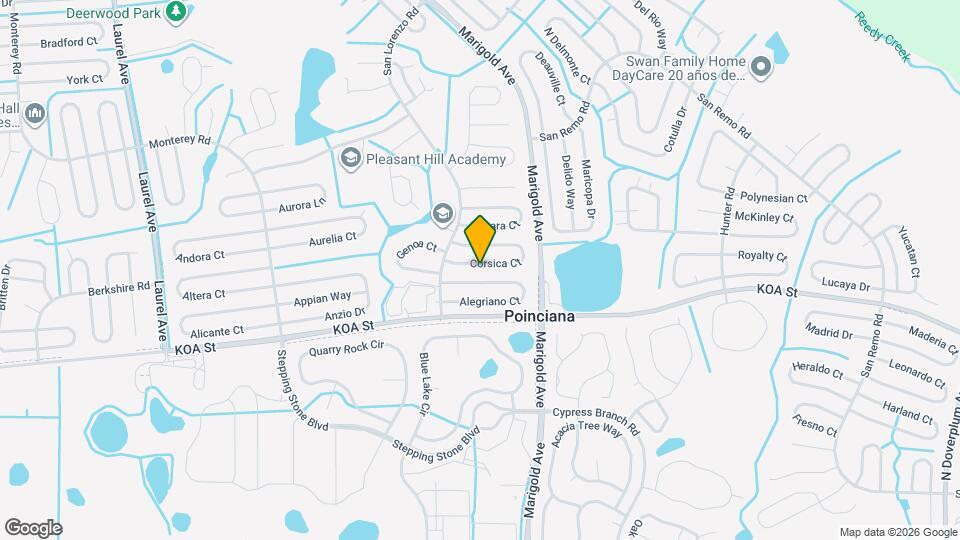 351 Corsica Ct Map and Location Details