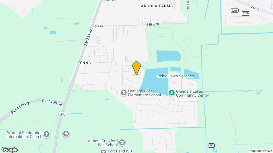 6807 Bardsdale Ct Map and Location Details