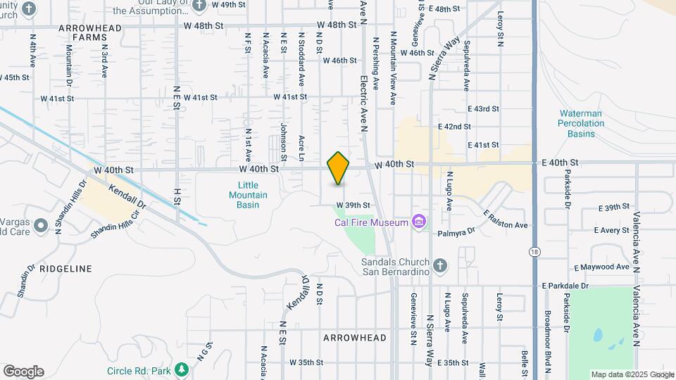 3944 Severence Ave Map and Location Details