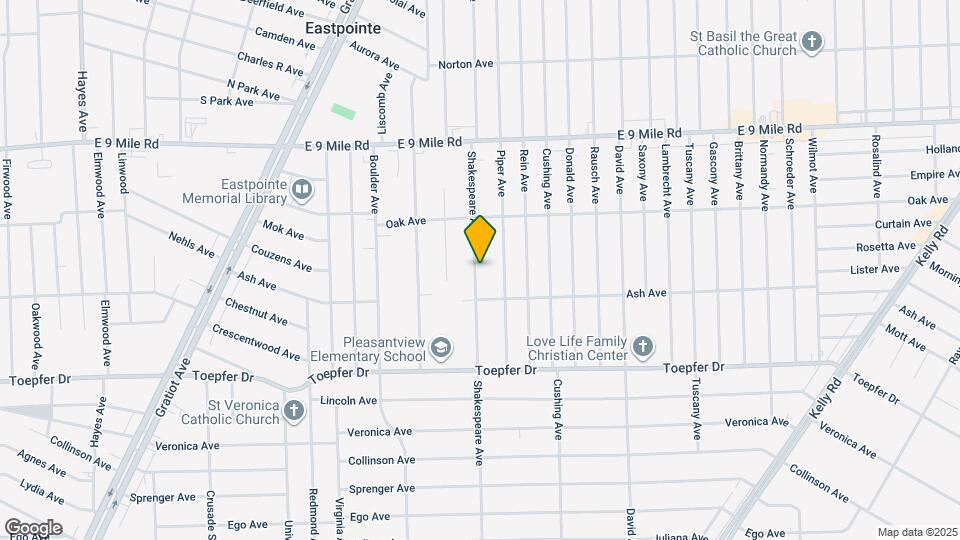 22066 Shakespeare Ave Map and Location Details