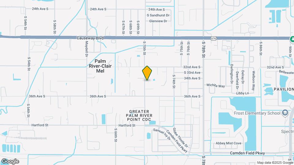 3416 S 70th St Map and Location Details