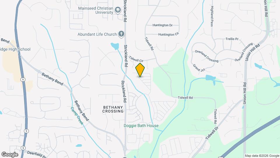 1024 Miranda Ter Map and Location Details