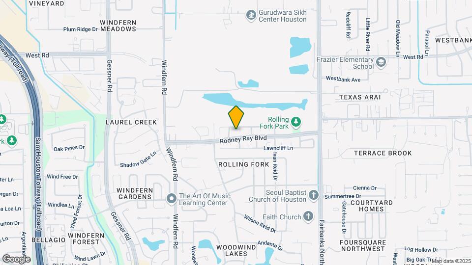 8511 Nashwood Ct Map and Location Details