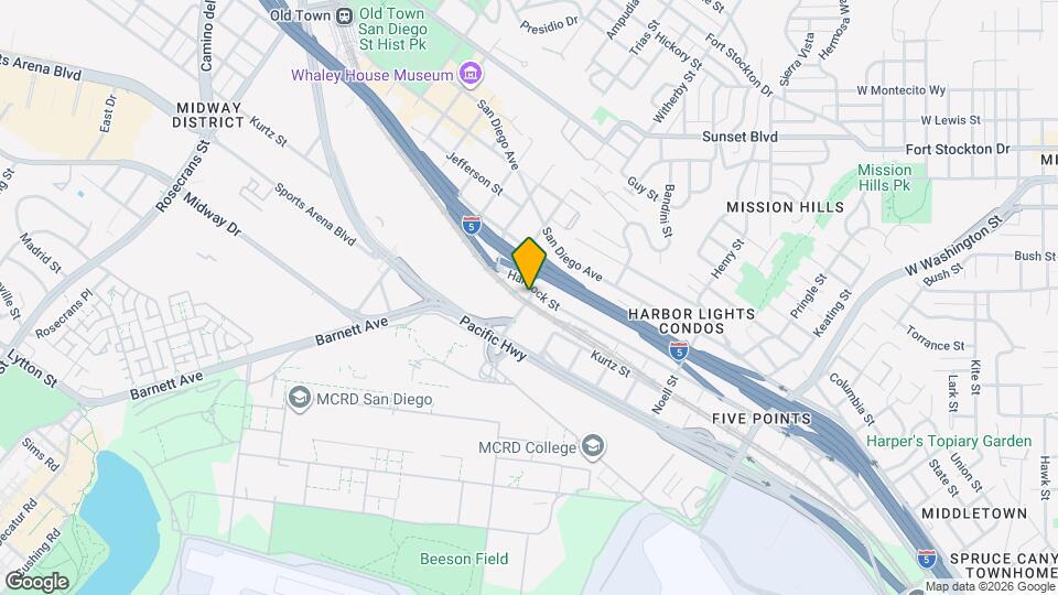 3906 Witherby St Map and Location Details