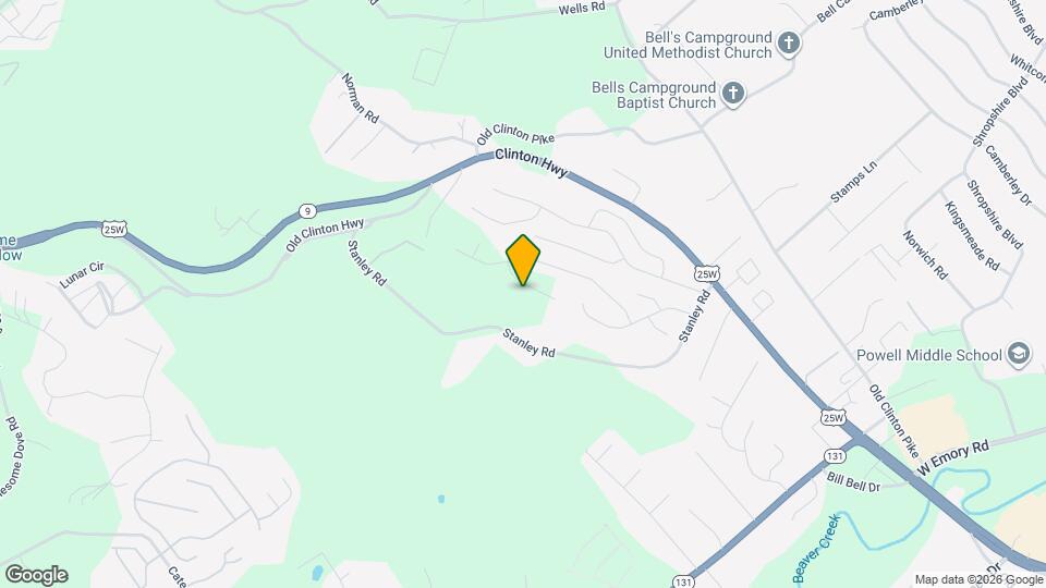 3325 Townsend Pk Ln Map and Location Details