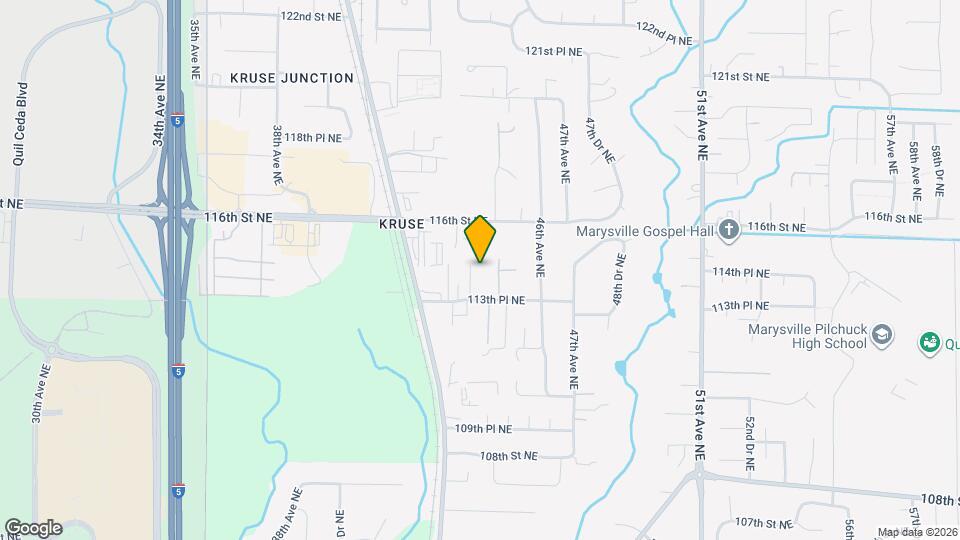 11419 43rd Dr NE Map and Location Details