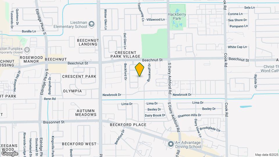 8515 Westknoll Ln Map and Location Details