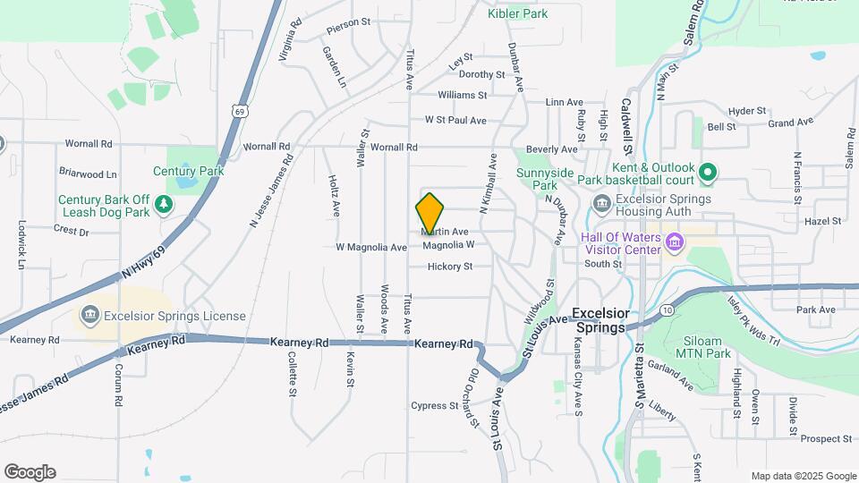 1012 Magnolia W Map and Location Details