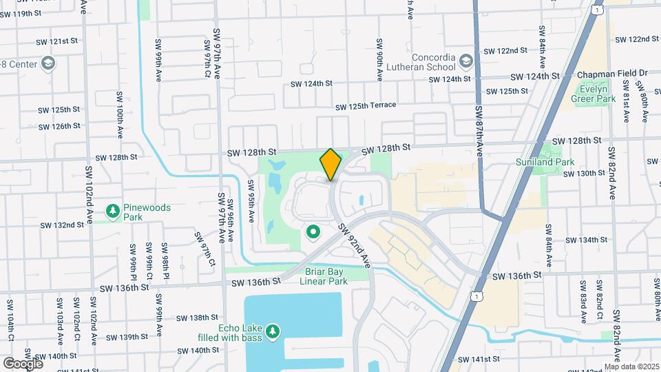 13020 SW 92nd Ave Map and Location Details