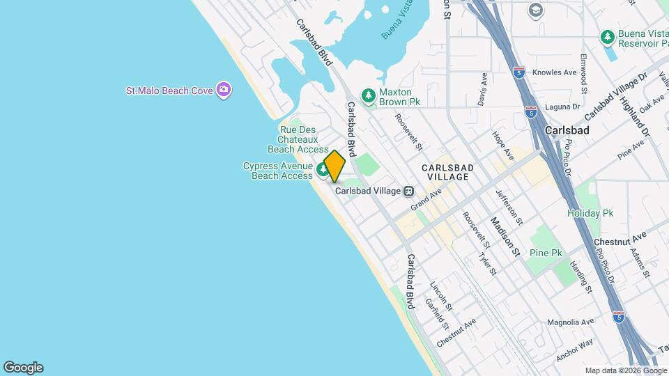 2642 Ocean St Map and Location Details