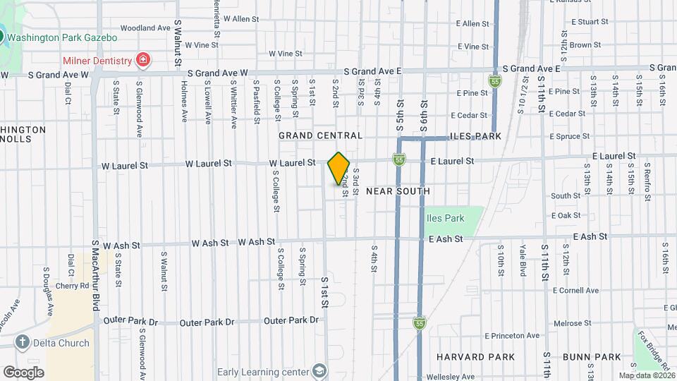 1805 S 2nd St Mapa y Detalles de la Ubicación