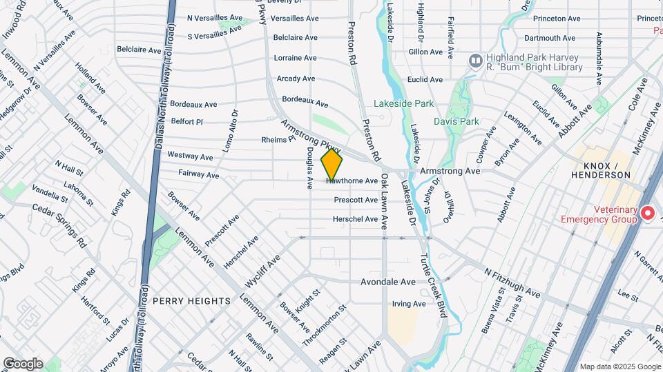 4130 Hawthorne Ave Mapa y Detalles de la Ubicación