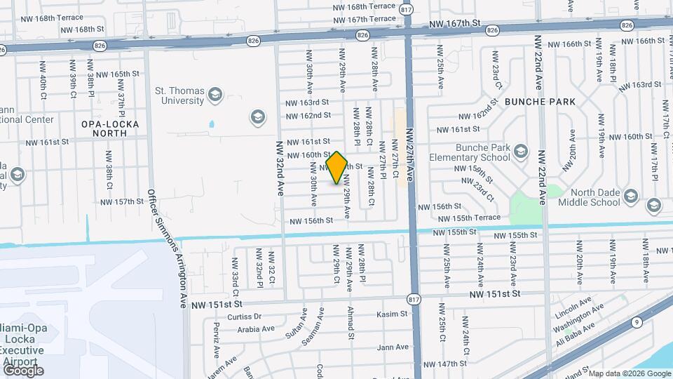 2921 NW 157th Terrace, Unit 19103 Map and Location Details