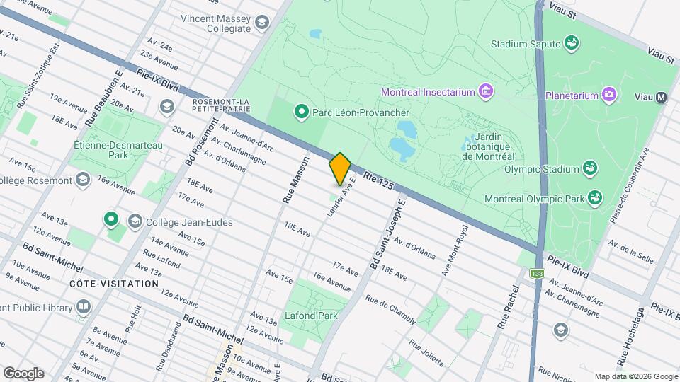 5199-5225 Charlemagne Map and Location Details