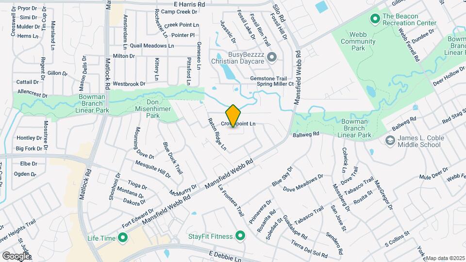507 Mesa Ridge Ct Map and Location Details