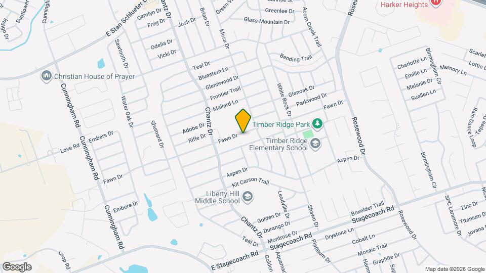 4602 Fawn Dr Map and Location Details