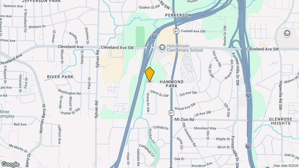 2851 Diana Dr SW Map and Location Details
