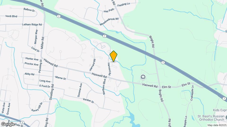 176 Harvard Rd Map and Location Details