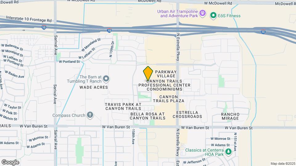 15686 W McKinley St Map and Location Details