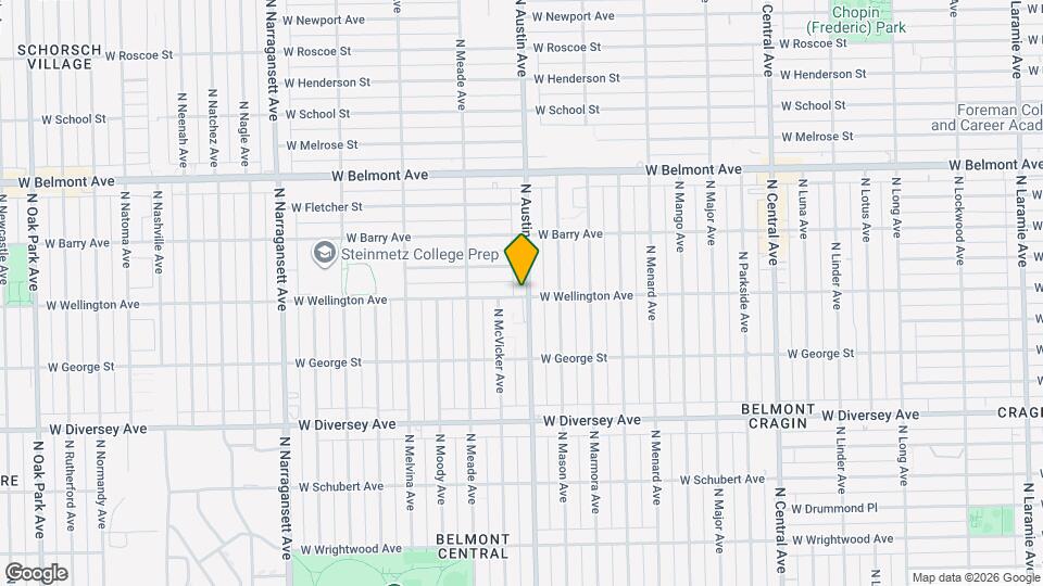 3000 N Austin Ave Map and Location Details