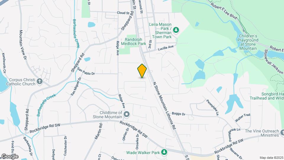 5227 Ridge Forest Dr Map and Location Details