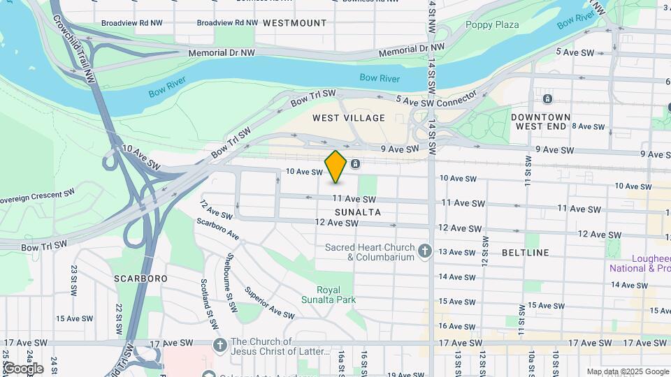 1722 11th Ave SW Map and Location Details