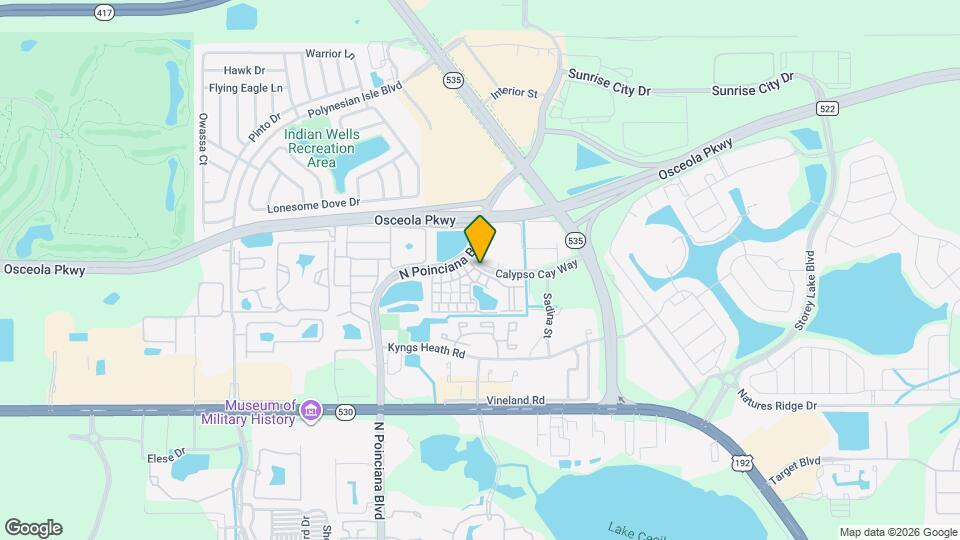 3007 Bonfire Beach Dr, Unit 103 Mapa y Detalles de la Ubicación