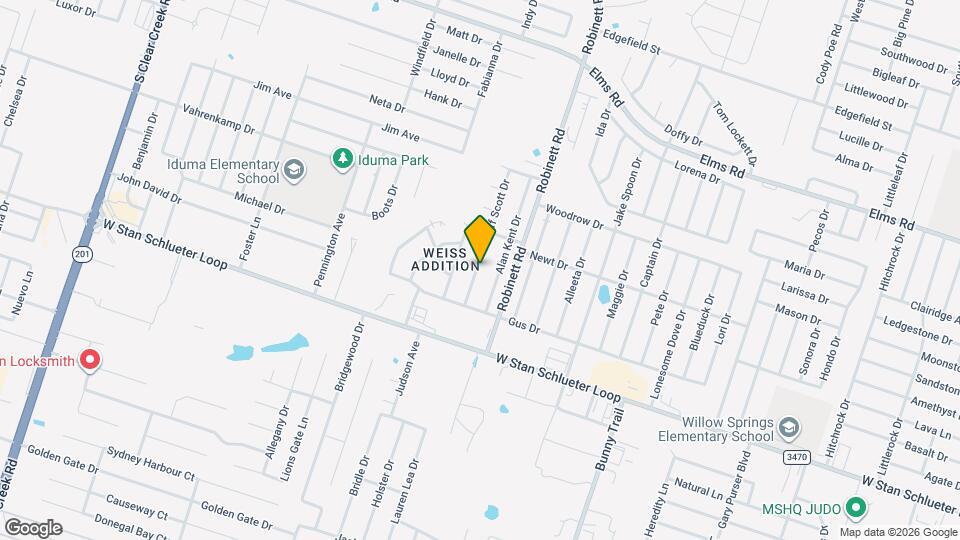 4408 Jeff Scott Dr Map and Location Details