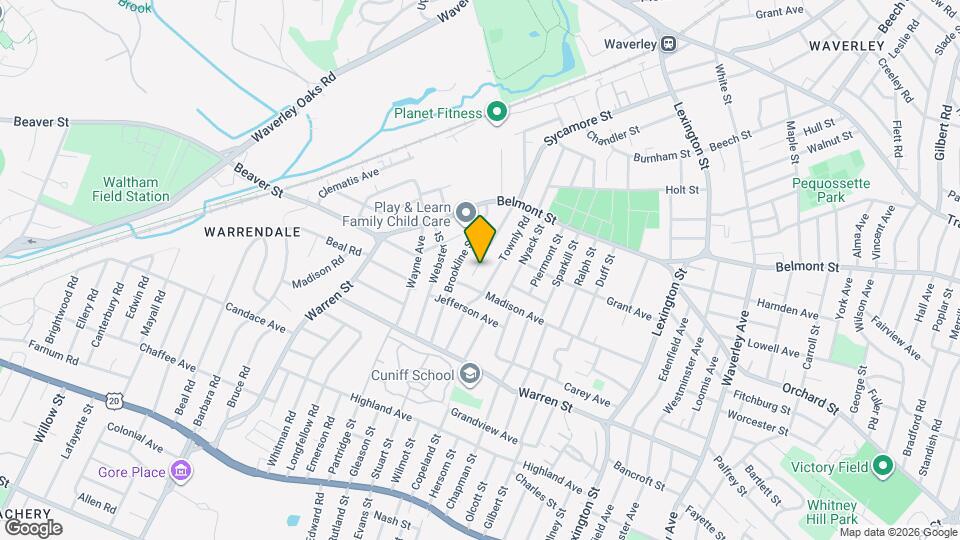 76 Prospect St, Unit 76 Prospect St Watertown Map and Location Details