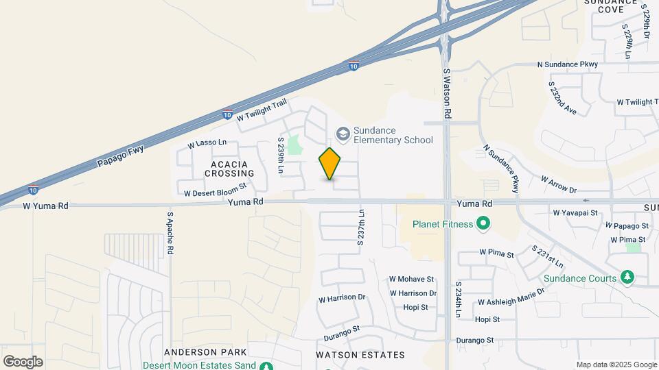 1104 S 238th Dr Map and Location Details
