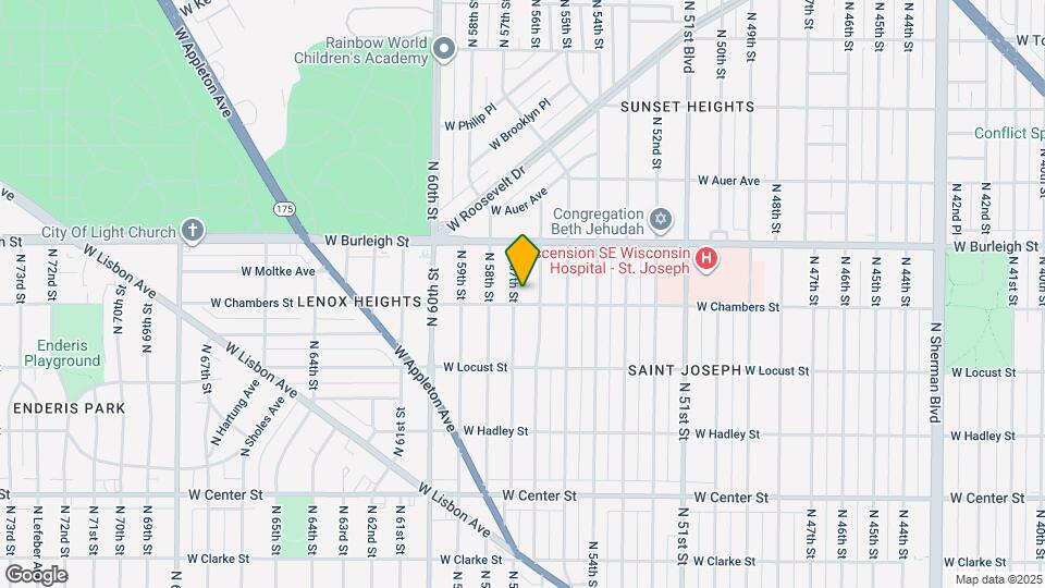 3012 N 57th St Map and Location Details
