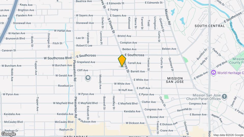 113 Cliff Ave Map and Location Details