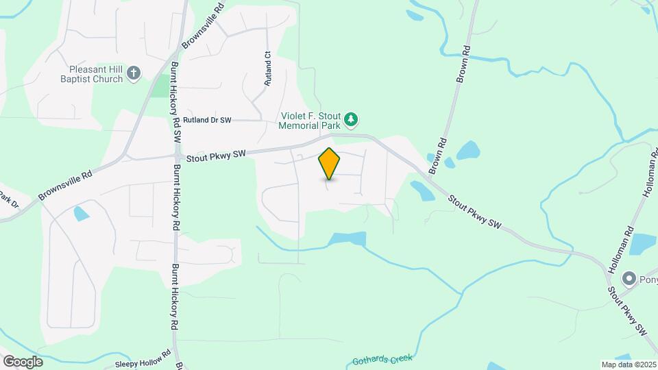 5435 Beaver Lake Dr SW Map and Location Details