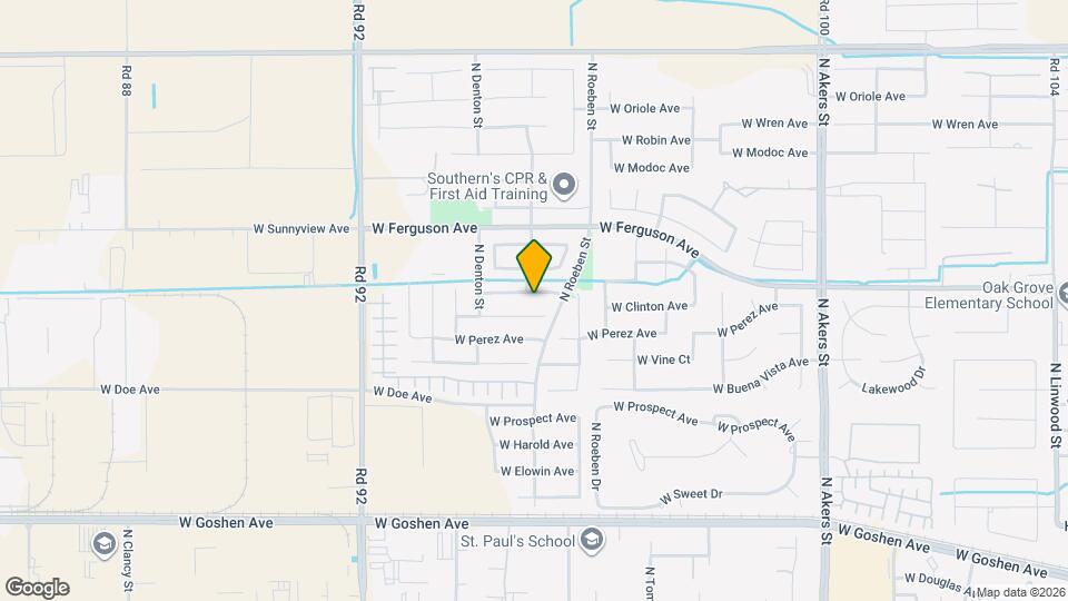 6245 W Whitley Ave Map and Location Details