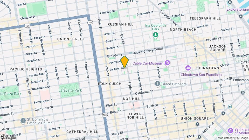 1429 Jackson St Mapa y Detalles de la Ubicación