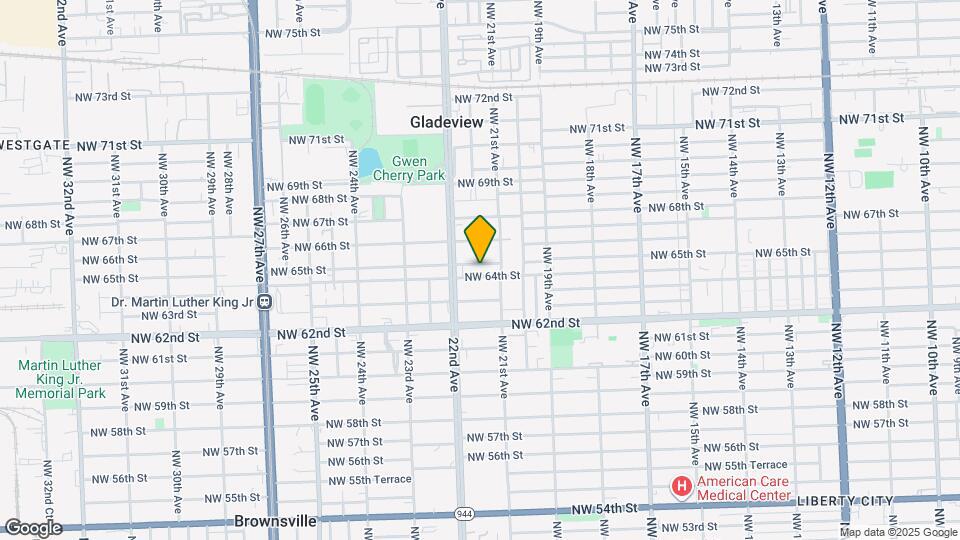 2145 NW 64th St Map and Location Details