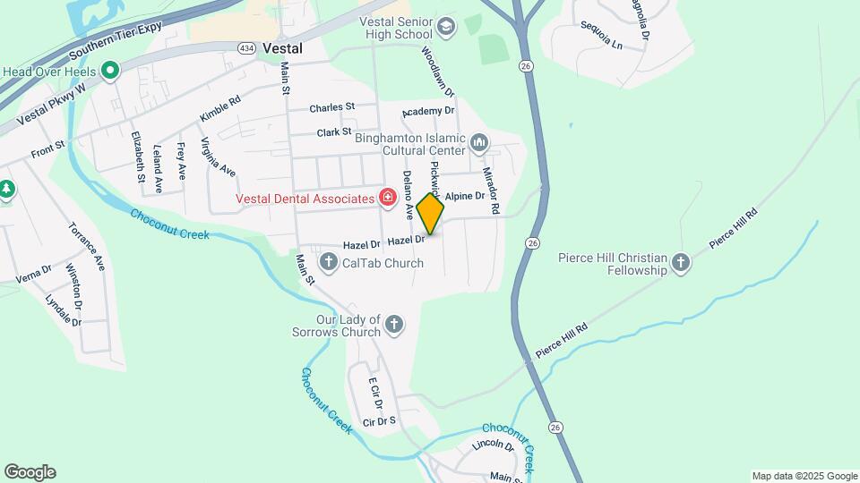 304 Hazel Dr Map and Location Details