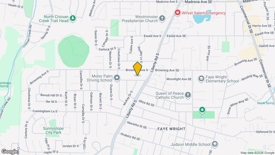 725 Lockwood Ln S Map and Location Details