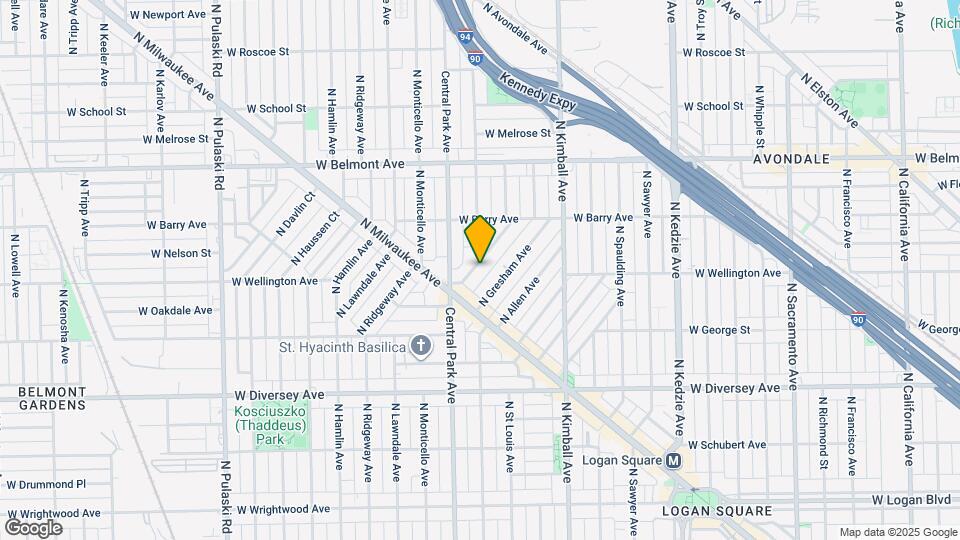 3037 N Elbridge Ave Mapa y Detalles de la Ubicación