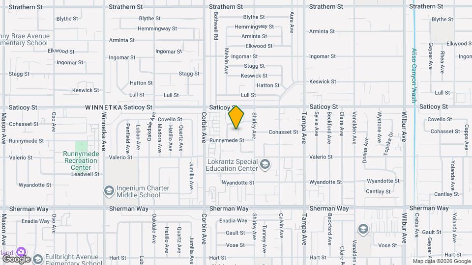 7515 Melvin Ave Map and Location Details