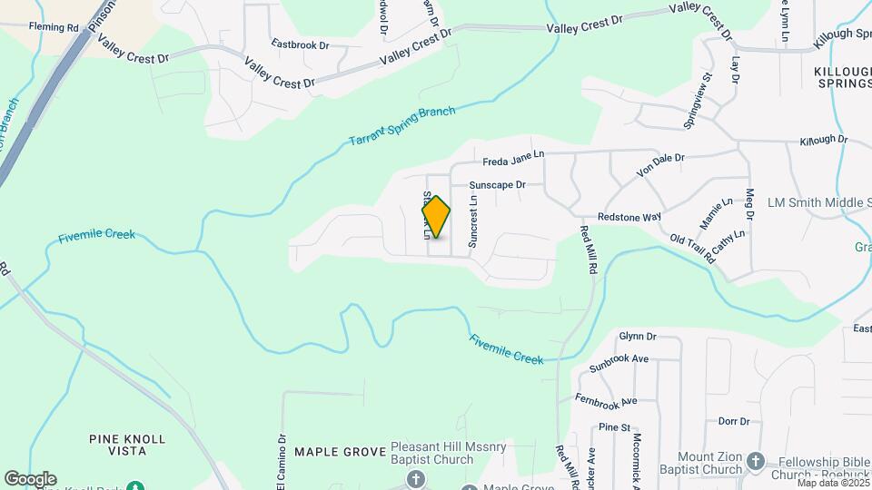 1103 Startrek Ln Map and Location Details