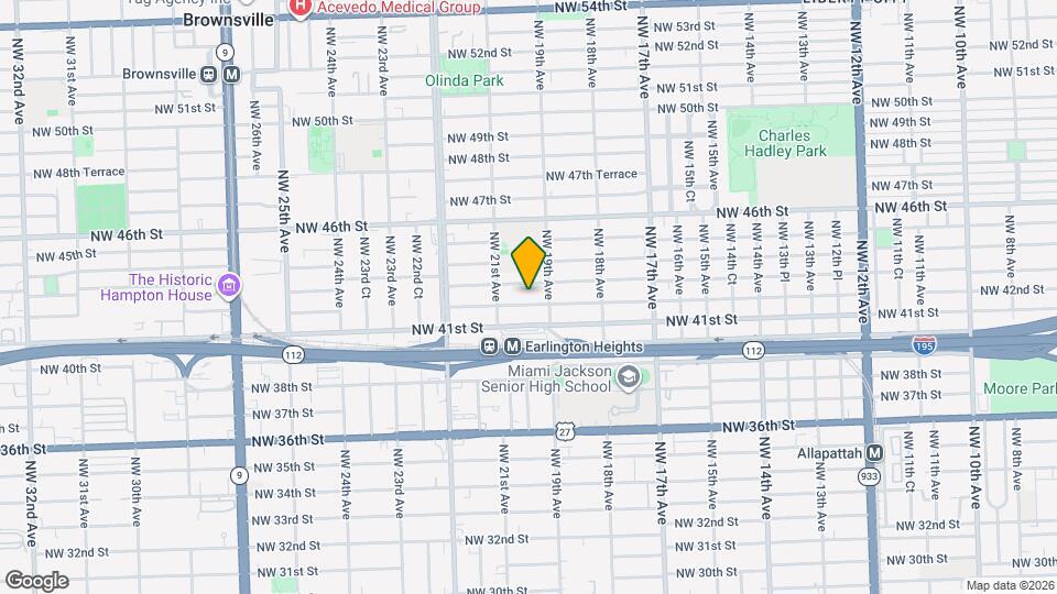 1935 NW 42nd St Mapa y Detalles de la Ubicación