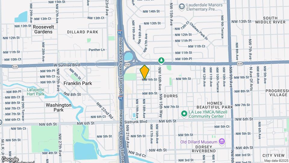 844 NW 18th Ave Map and Location Details
