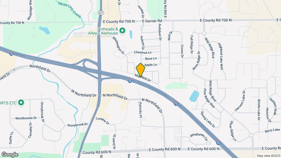 703 Muirfield Dr Map and Location Details