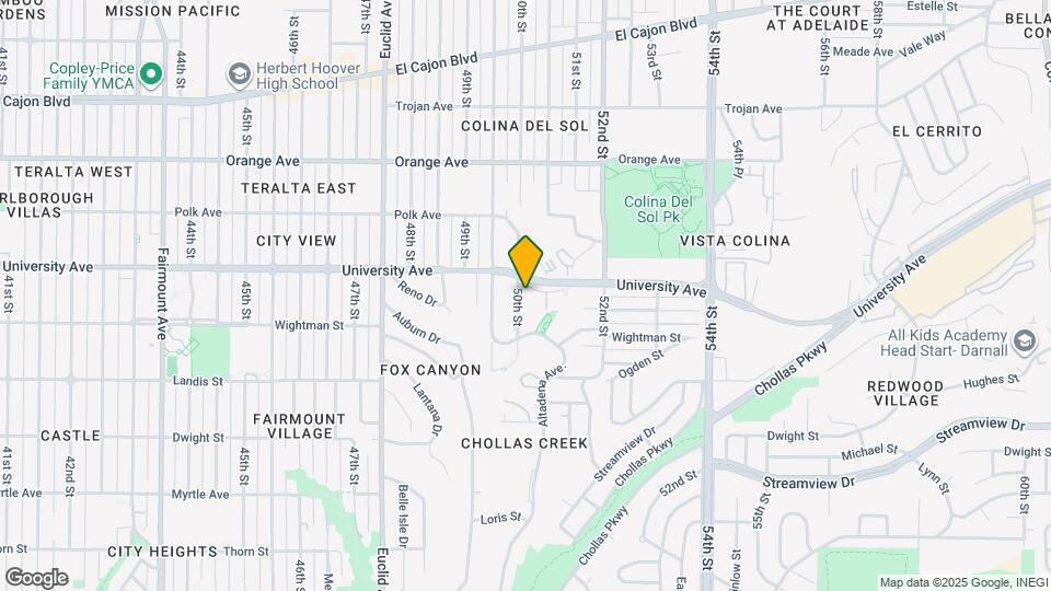 3867-73 50th St-Unit -3867 1/2 Map and Location Details