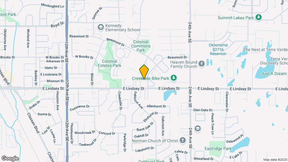 1108 Brandywine Ln Map and Location Details