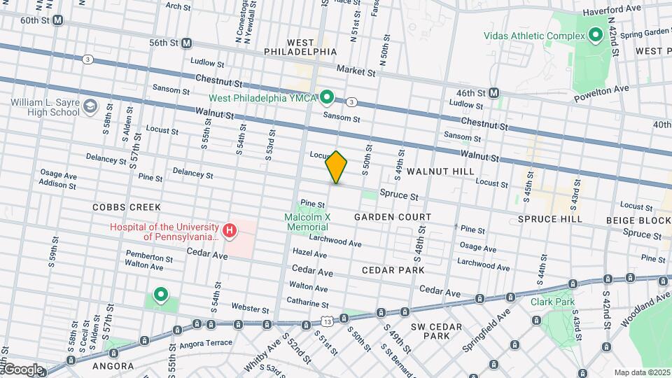 5038 Spruce St Map and Location Details