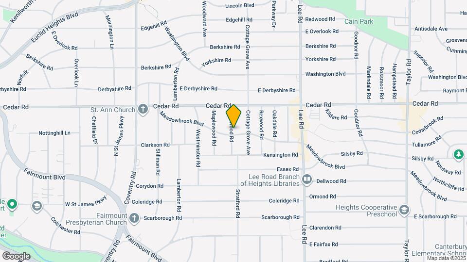2205 Briarwood Rd Map and Location Details