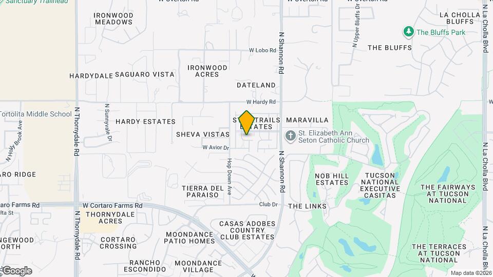 3054 W Artebella Way Map and Location Details